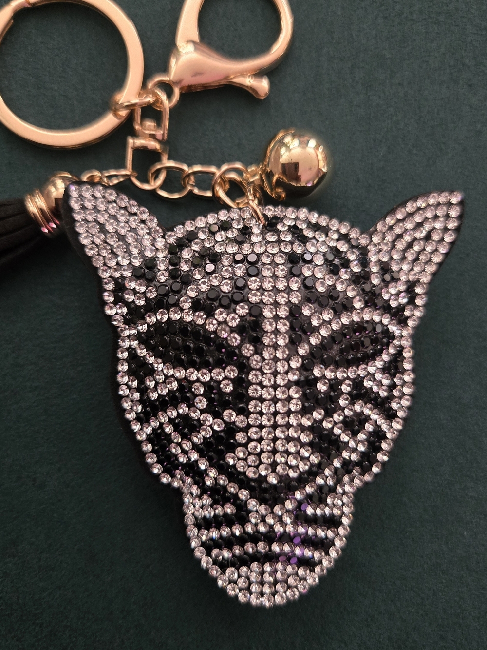 Crystal 🐆Panther Bag Charm /Keychain 🐆NWT